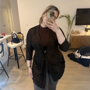 3.1 Phillip Lim brown cardigan